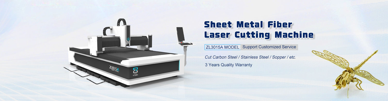 Fiberlaser snijmachine