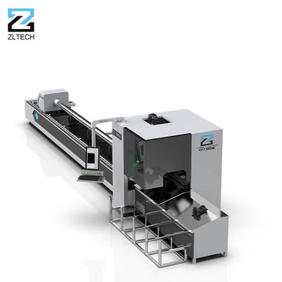 CNC Drie van de de Pijplaser van het Klemmenmetaal Snijmachine 9000mm