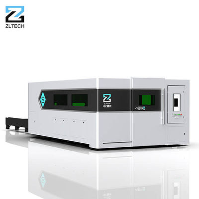 van de de Vezellaser van 1000w 2000w 3000w 4000w het Bladsnijmachine met Uitwisselingslijst en Beschermingsdekking