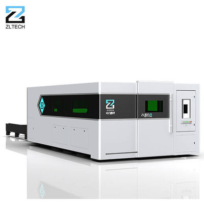 van de de Vezellaser van 1000w 2000w 3000w 4000w het Bladsnijmachine met Uitwisselingslijst en Beschermingsdekking